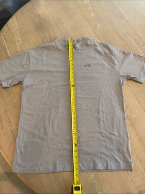 AYBL Men's Short Sleeve Crew Tee in Taupe Gray